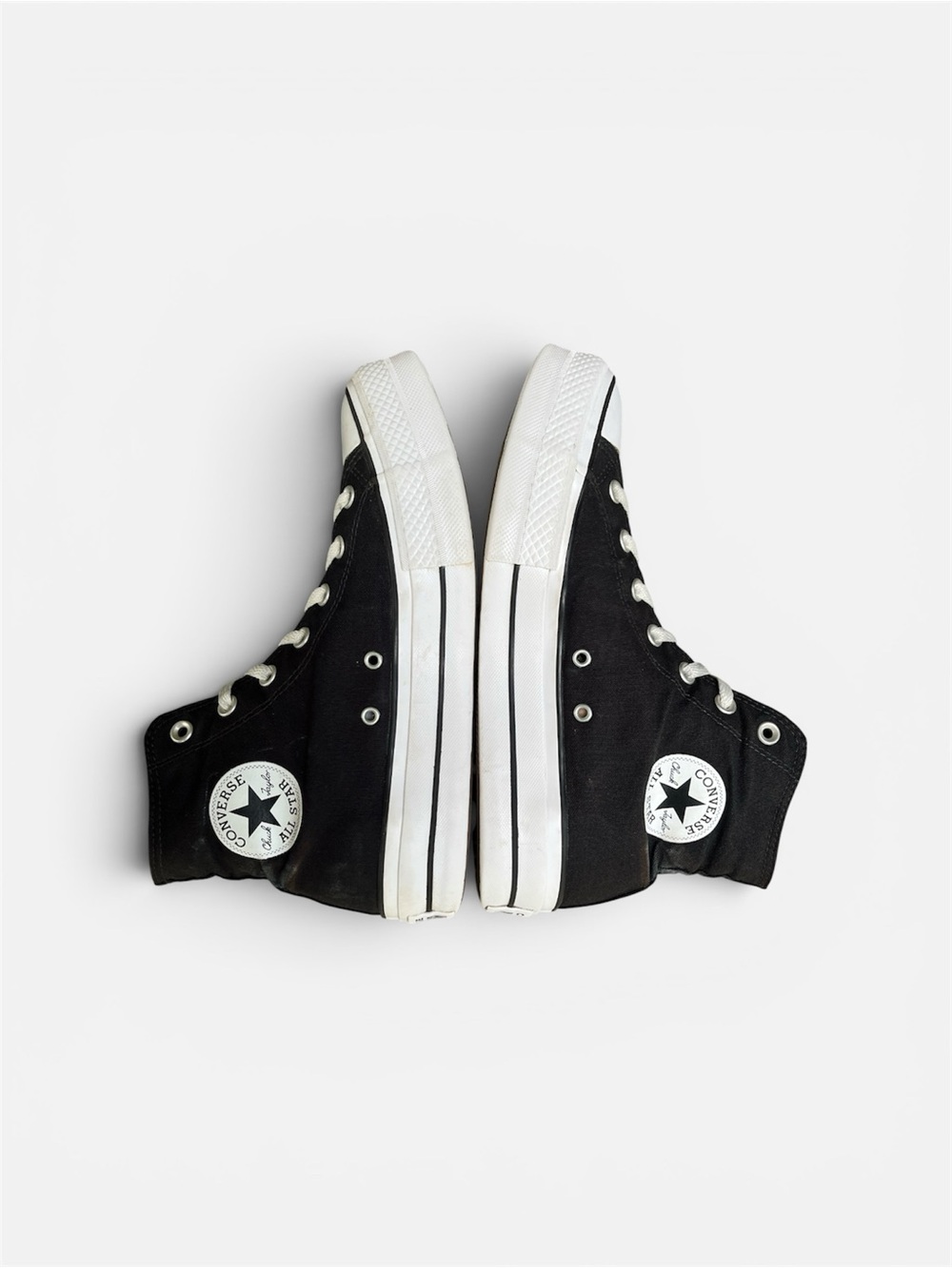 Converse Chuck Taylor All Star Lift High Top Sneaker in Black Women’s Size 10 - Picture 7 of 11